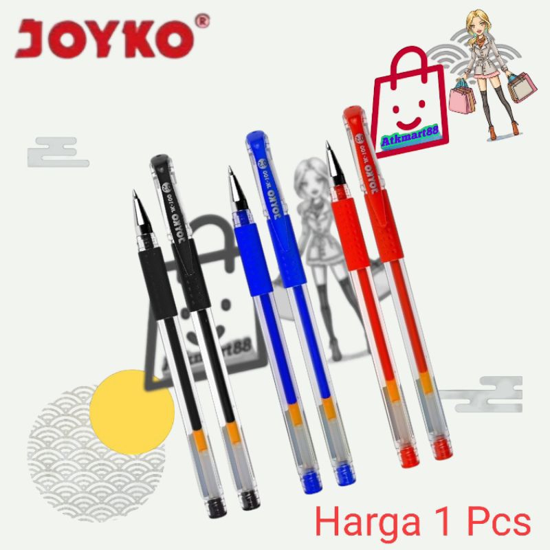 

( Per Pcs ) Pulpen Joyko JK-100 0.5mm