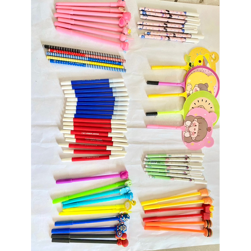 

Paket Jualan Toko Alat Tulis-Paket Jualan Stationery- Pulpen Lucu Polpen Korea Polpen import Polpen karakter Bolpoin