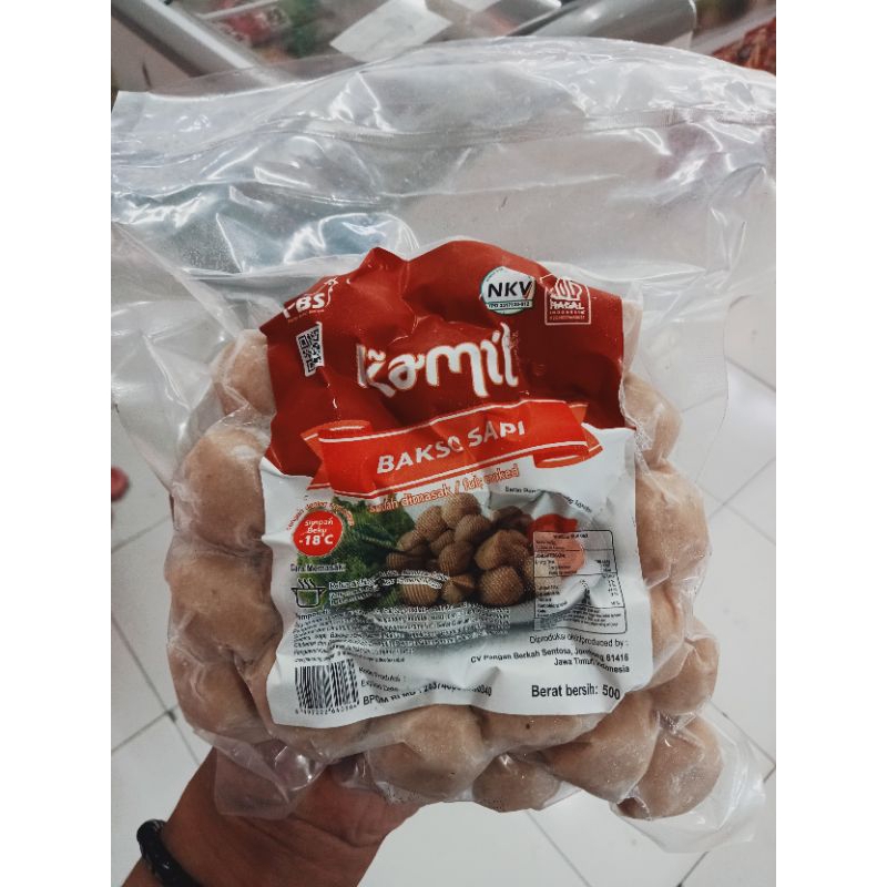 

Kamil bakso sapi 500gr