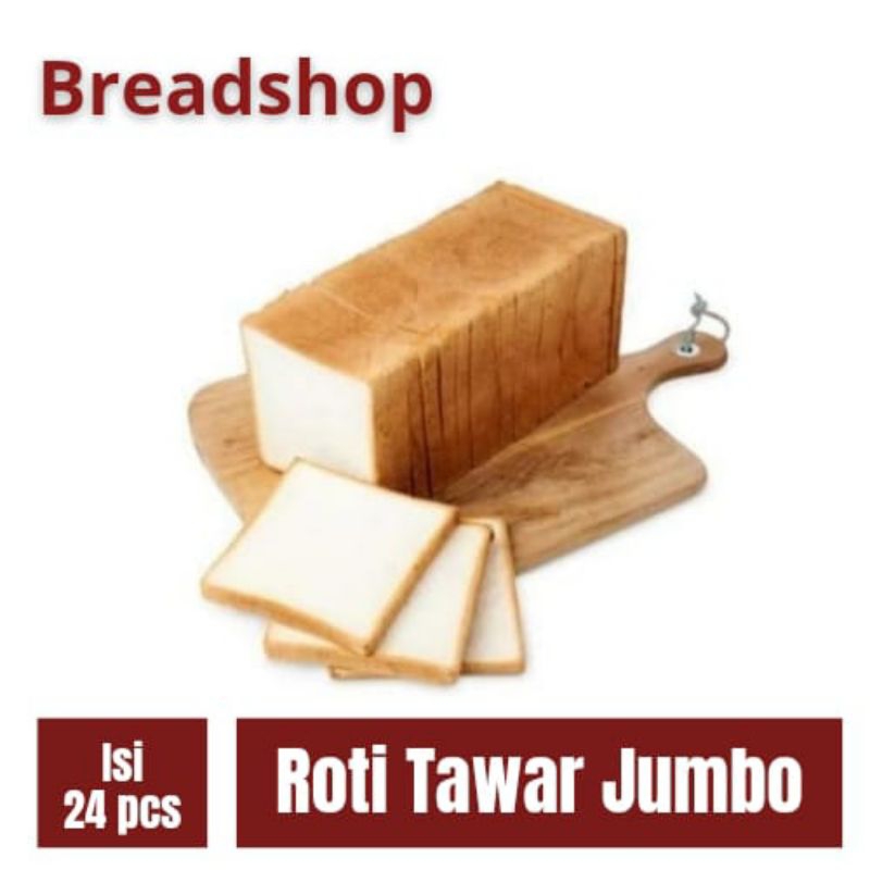 

Roti Tawar Jumbo isi 24 pcs