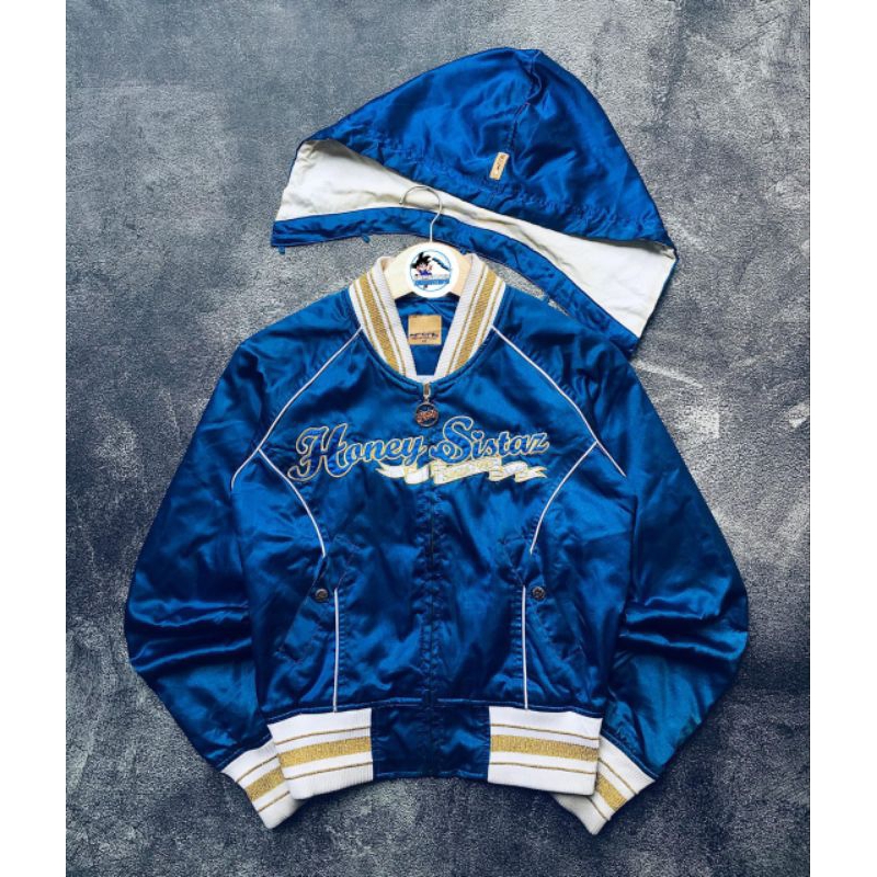 varsity satin