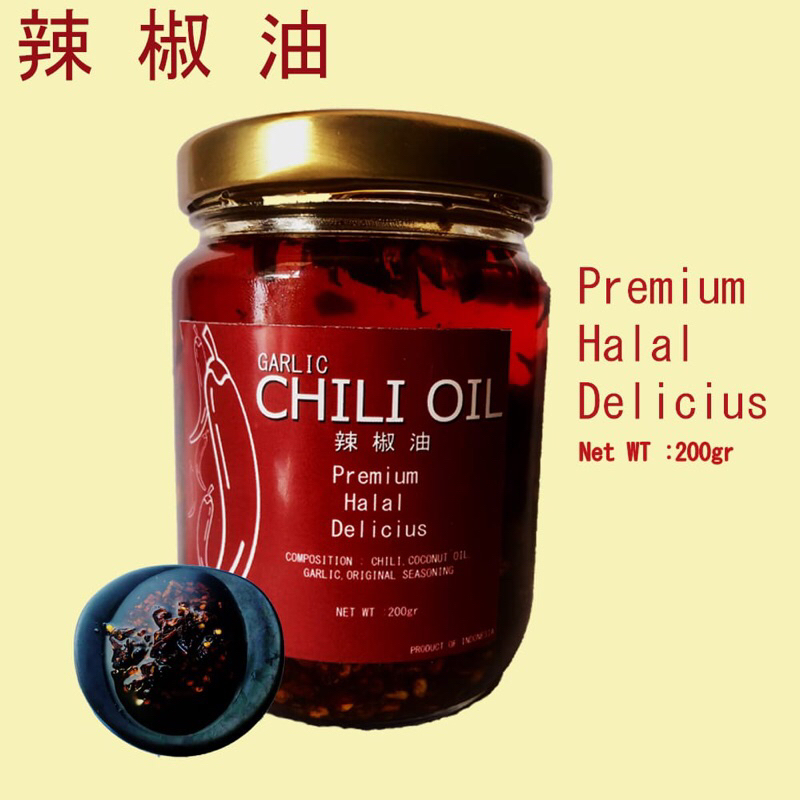 

GARLIC CHILI OIL (HALAL,PREMIUM,DELICIUS)
