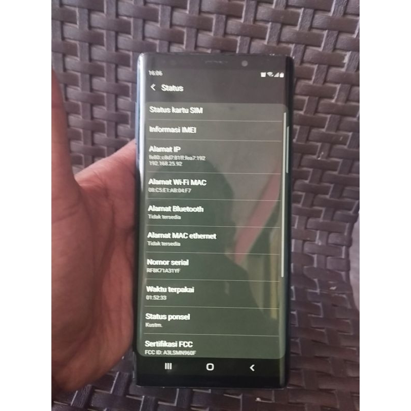 Samsung not 9 6/128