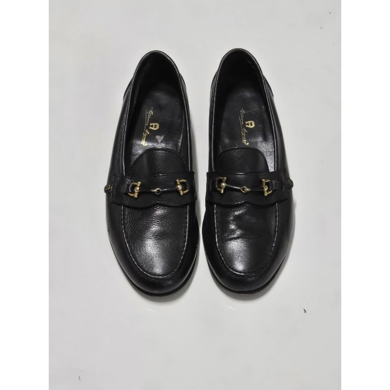 Sepatu Pria Black EtienneAigner loafer ofxord/derby preloved