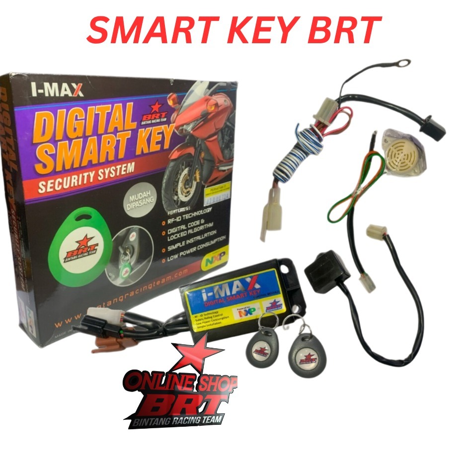 SMART KEY SMARTKEY ALARM MOTOR DIGITAL ANTI MALING BRT NMAX OLD AEROX LEXI All NEW NMAX All NEW AERO