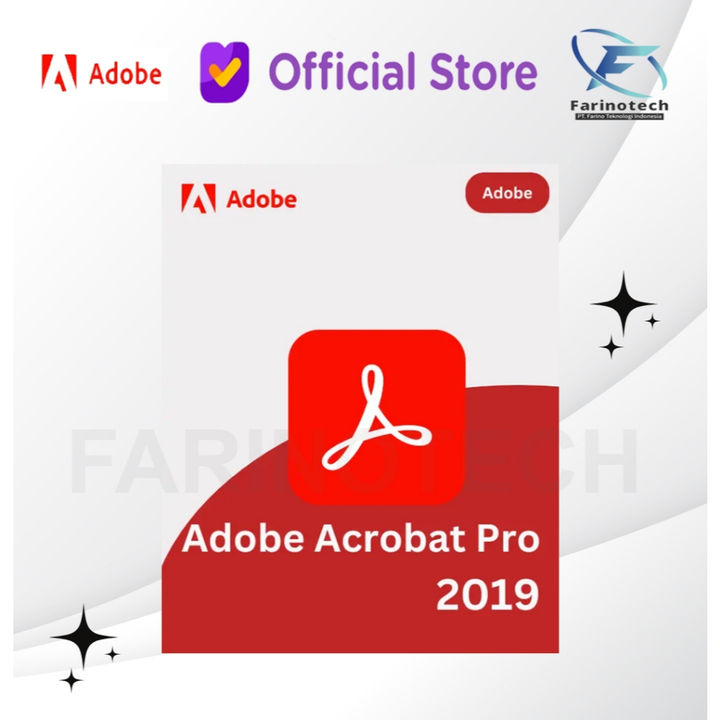 Adobe Acrobat Pro DC 2019 Original 1 PC