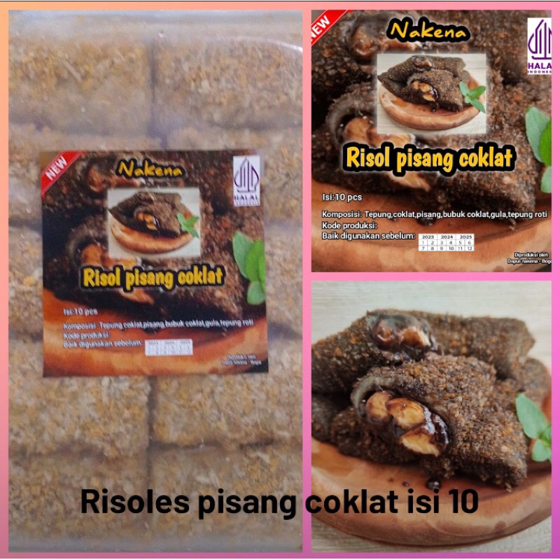 

Nakena Risoles Pisang Coklat