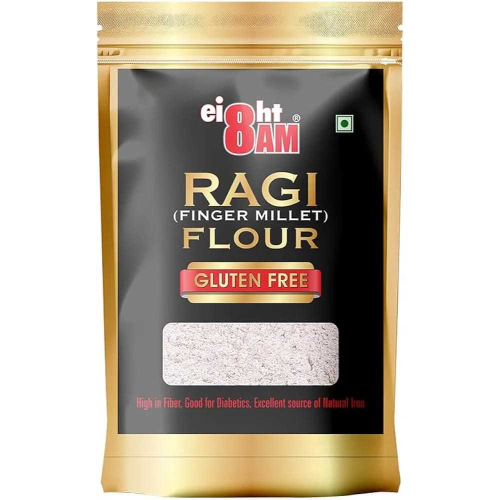 

8AM Ragi Flour /Finger Millet / Gulten Free Tepung Millet