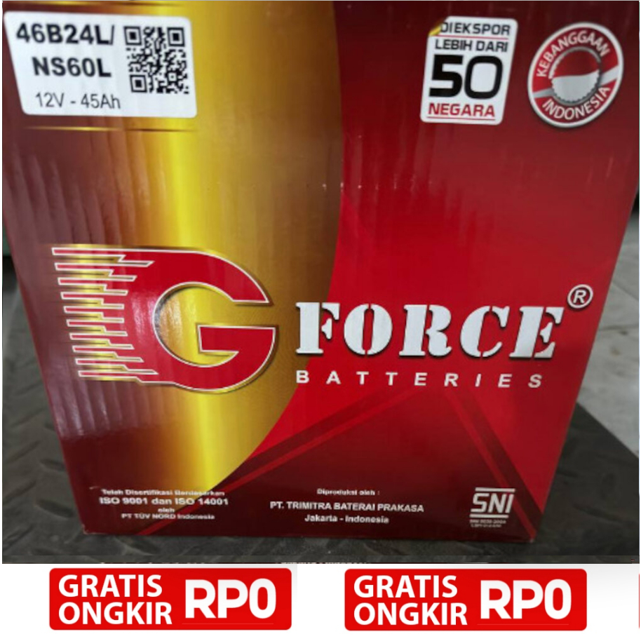 AKI MOBIL G FORCE NS60L VERSI ORIGINAL