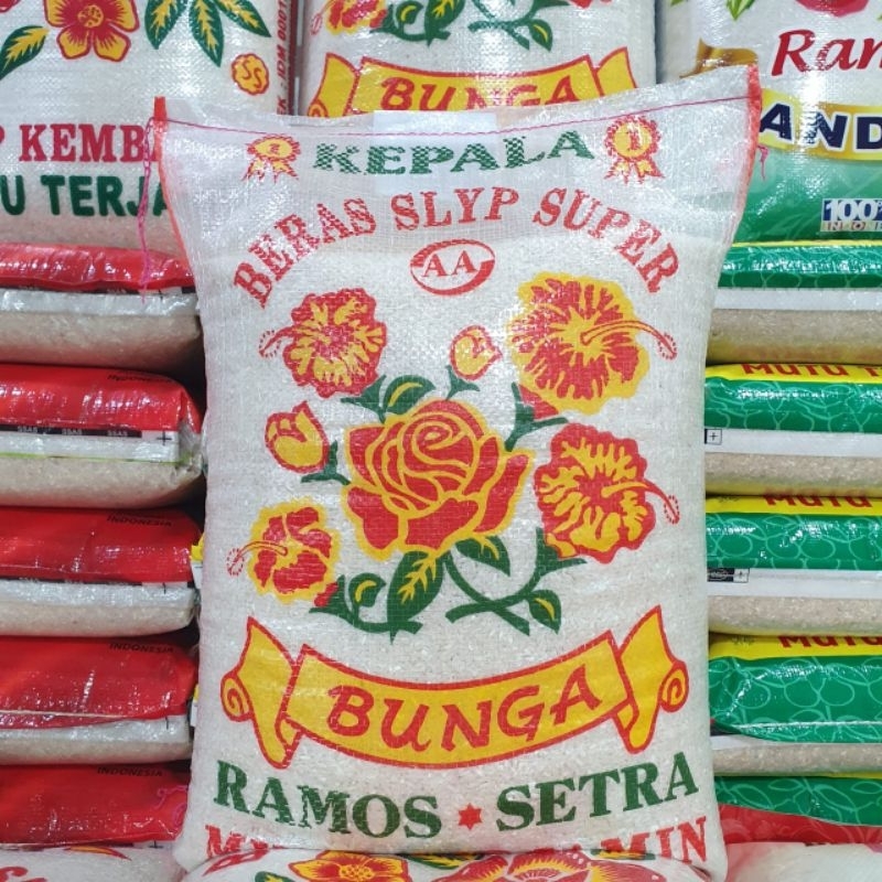 

BERAS RAMOS BUNGA SETRA 5KG 10KG