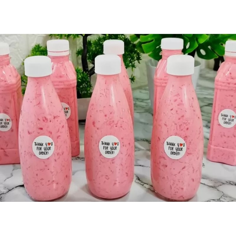 

es jely lumut strawberry