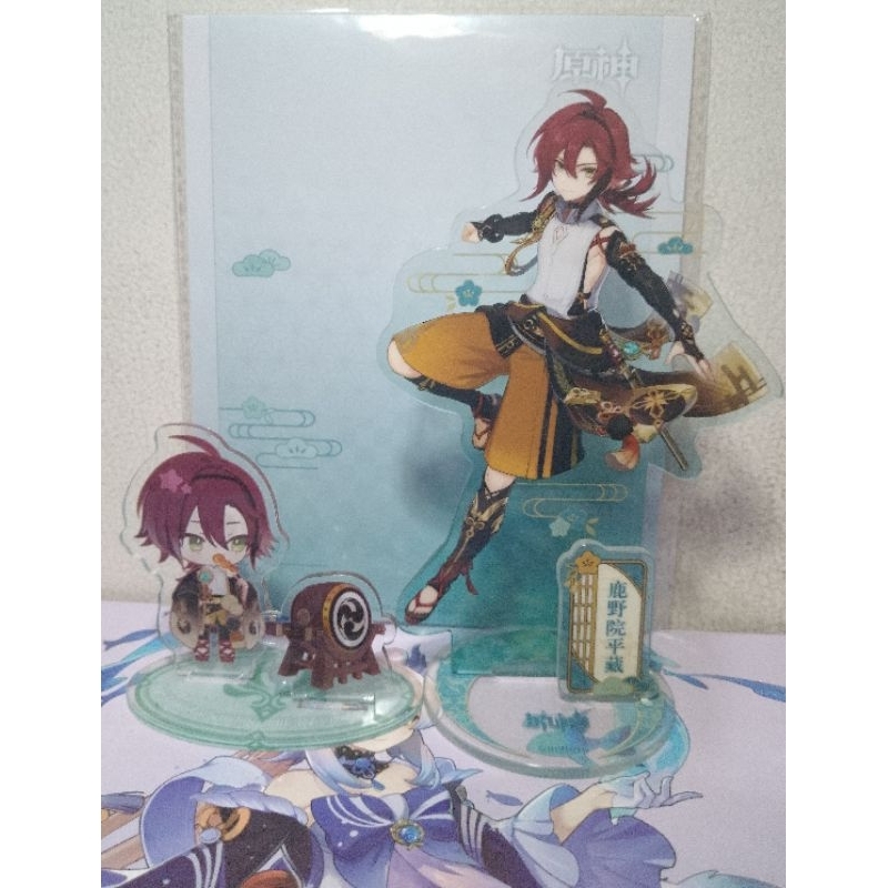 TAKE ALL Shikanoyin Heizou Genshin Impact Stand Standee Official & Non-Official Preloved Fanmade Fan