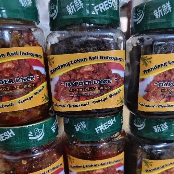 

Rendang Lokan Tanpa Campuran, Lokan Balado, atau Rendang Lokan Campur Pakis Asli Indopuro Pesisir Selatan