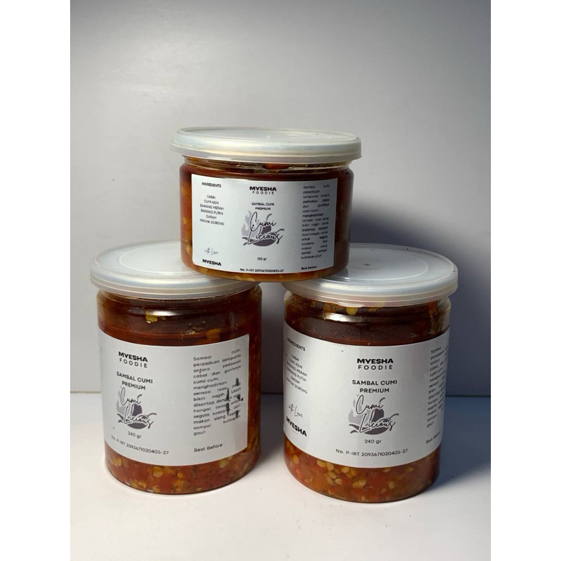 

SAMBAL CUMI BY MYESHA GROUP