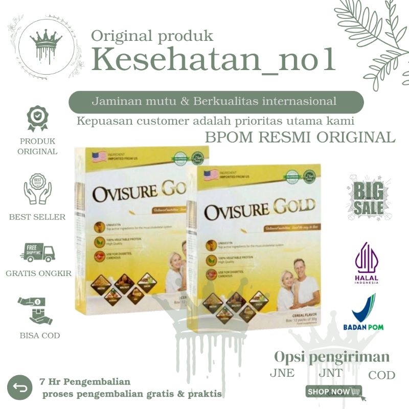 

OVISURE GOLD SUSU BPOM , Susu Ovisure gold usa MEMBANTU MEMULIHKAN KERUSAKAN TULANG , OVISURE GOLD SUSU USA