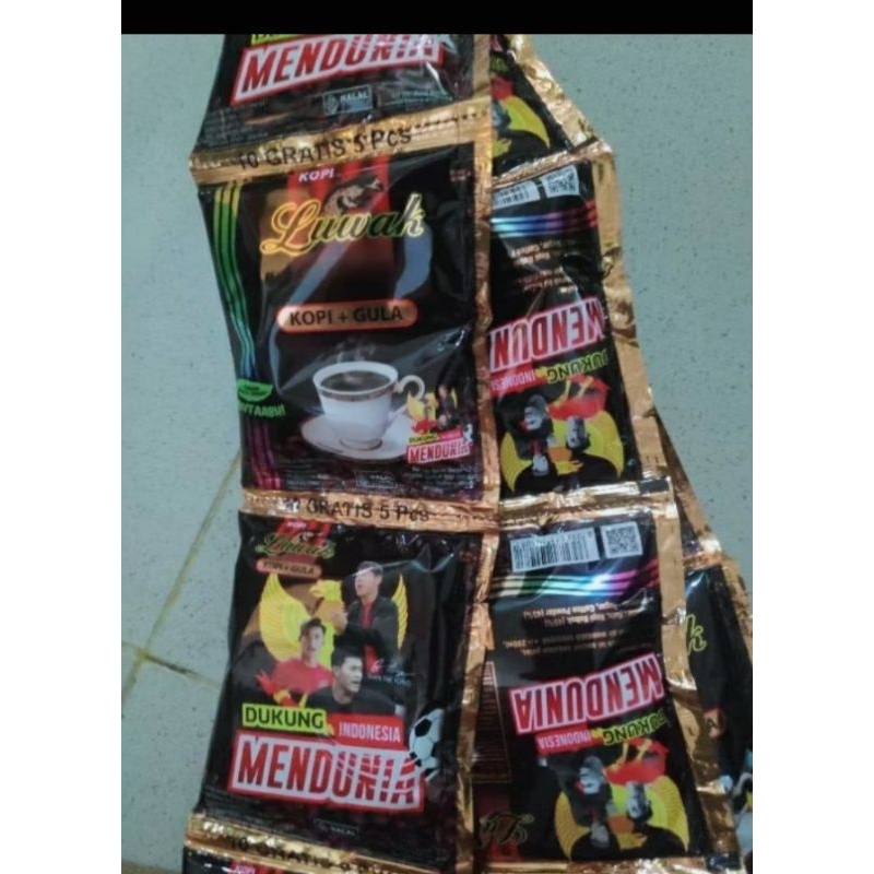 

KOPI LUWAK HITAM 23 gr Isi 10 SACHET/ KOPI LUWAK HITAM