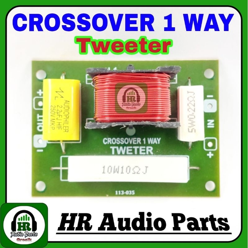 Crossover Pasif 1 Way Tweeter NELC N-061 for Driver Twitter Treble
