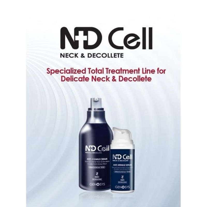 ✅New ND Cell ANTI-WRINKLE Serum Genosys 30ml⭐⭐⭐⭐⭐