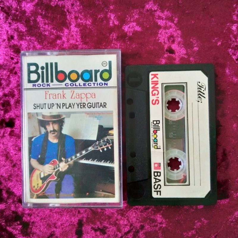 Kaset Frank Zappa - Shut Up N Play Yer Guitar