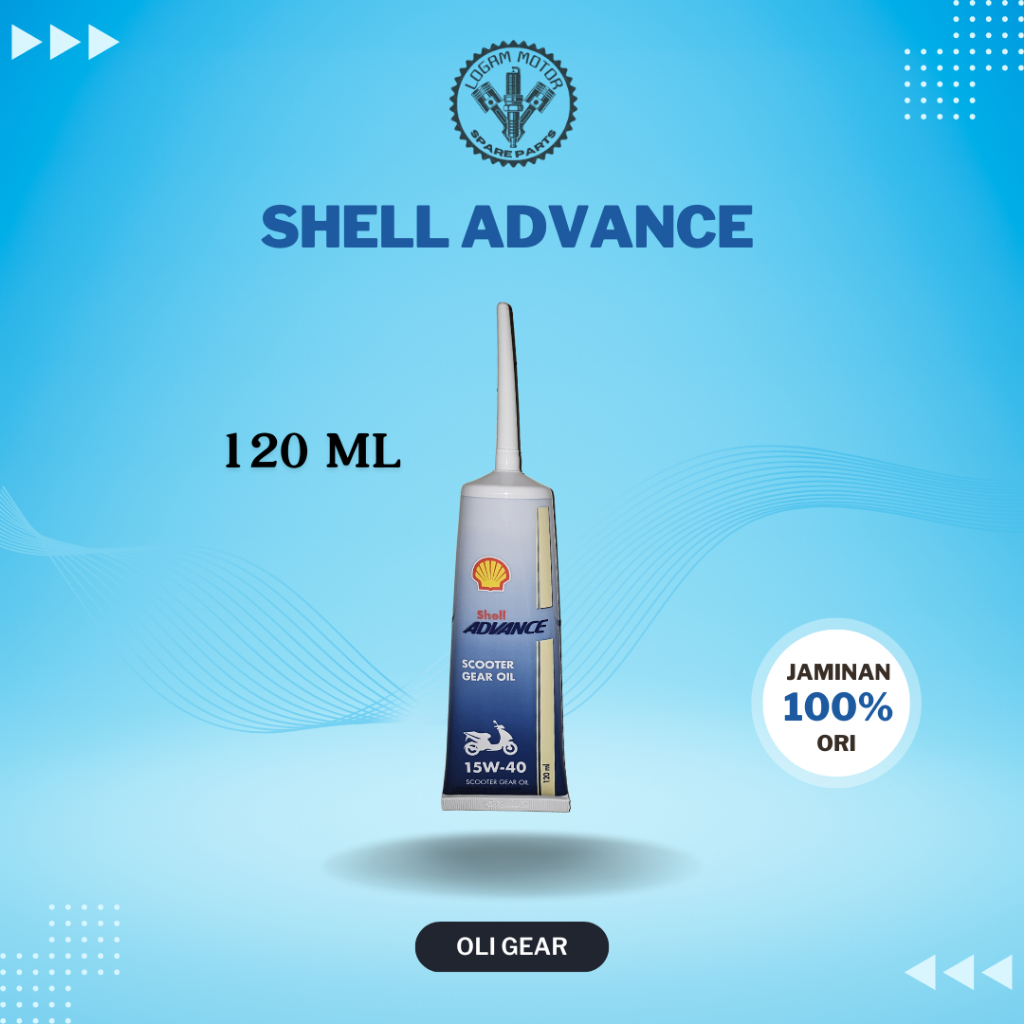Oli Gardan Shell - Scooter Gear - Oli Gardan Motor Shell Advance