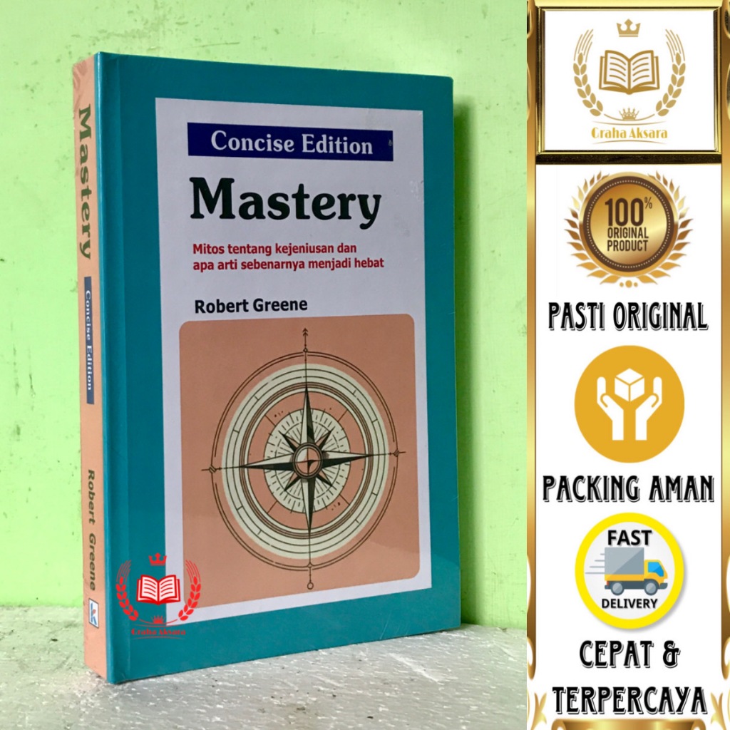 Buku Mastery (Concise Edition) - Mitos Tentang Kejeniusan Dan Apa Arti Sebenarnya Menjadi Hebat - Ro