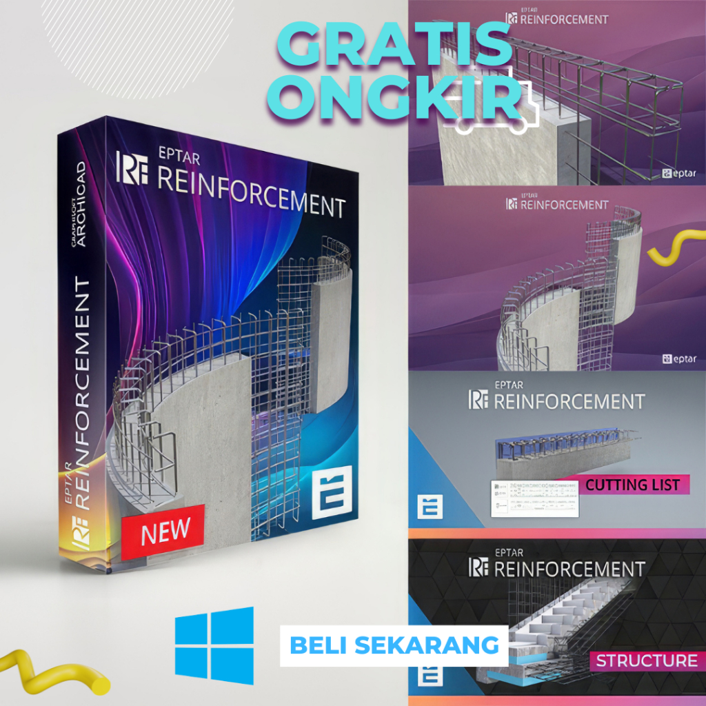 EPTAR Reinforcement 6.0.2.454 untuk ArchiCAD 27 & 28