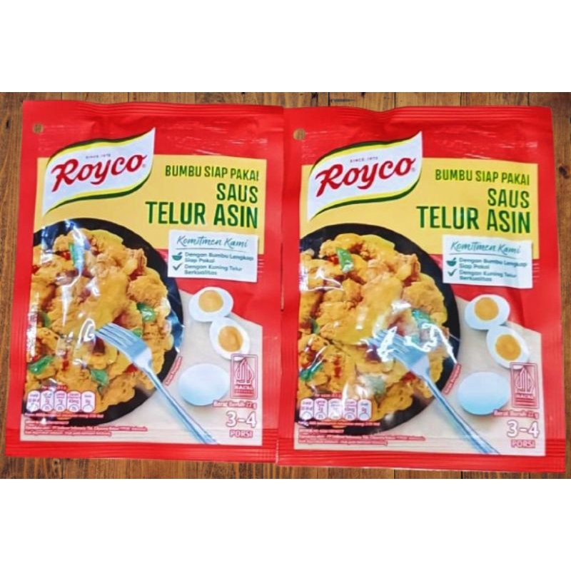 

ROYCO saus telur asin 22gr - 1bks