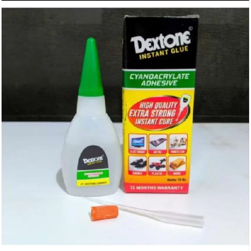 

LEM TETES DEXTONE INSTANT GLUE SERBAGUNA 15GR