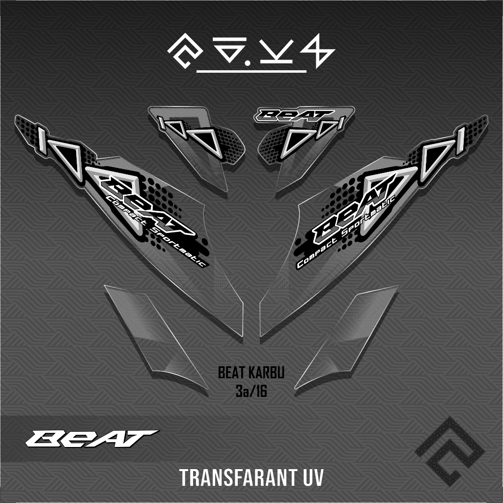 STRIPING BEAT KARBU / TRANSFARAN UV / DECAL ICON