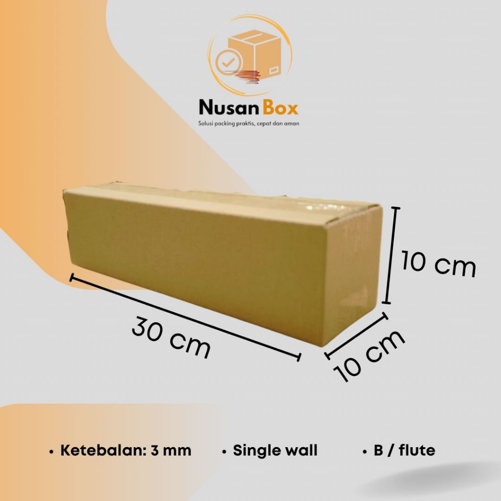 

KARDUS PACKING KARTON BOX POLOS 30X10X10 CM