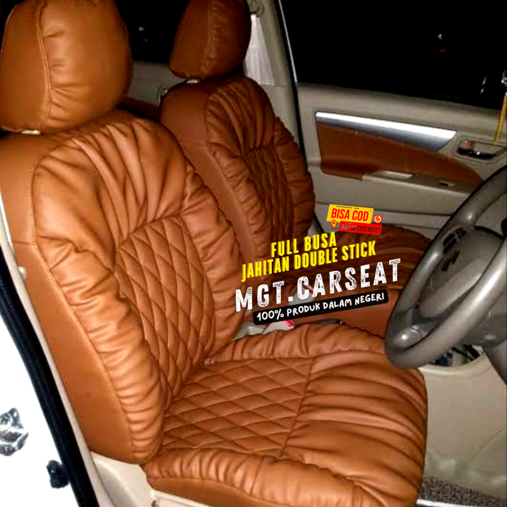 SARUNG JOK MOBIL ERTIGA NEW 2018-2025 3 BARIS MODEL SOFA BAHAN MYO BERKUALITAS TINGGI ANTI AIR ANTI 