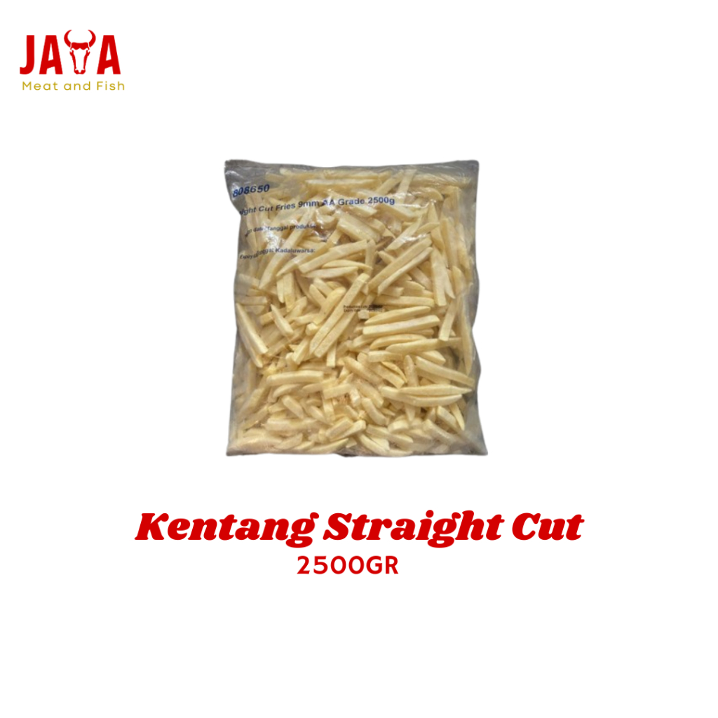 

French Fries Straight Cut 2.5kg | Kentang Goreng Straight Cut - 2.5Kg | Shoestring 2.5kg