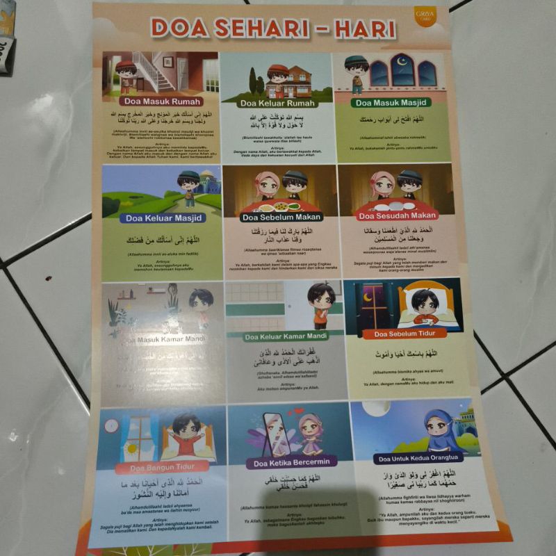 poster doa sehari-hari