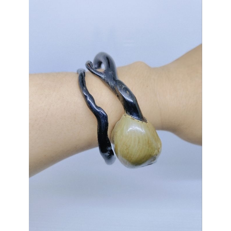 AKAR BAHAR HITAM COMBONG BONGGOL LIMITED EDITION