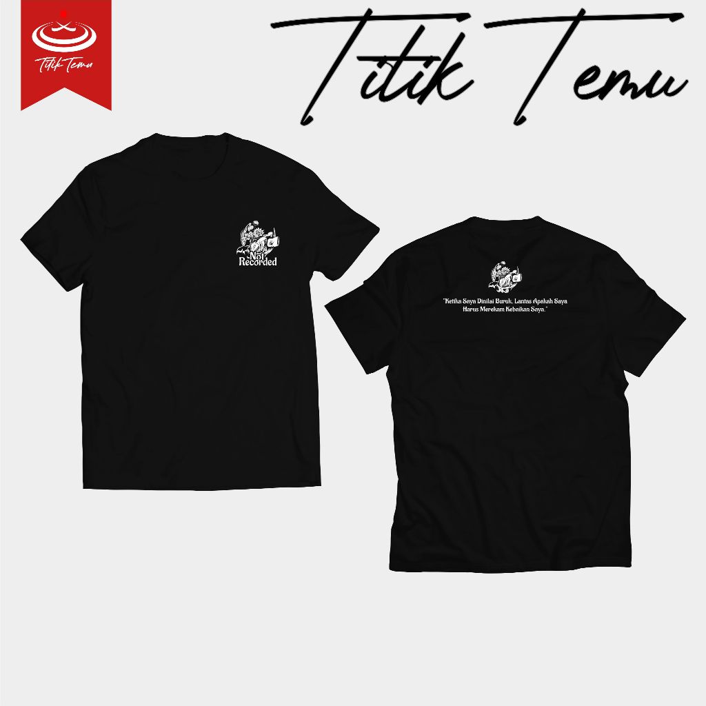 T-SHIRT TITIK TEMU - BURUK