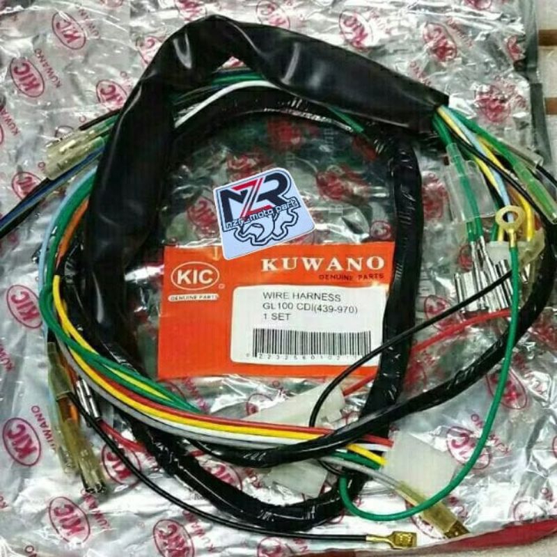 KABEL BODI GL 100 CDI//KABEL BODY HONDA GL100 CDI 439-970 GL PRO CDI CB 100 CDI GLK CDI KIC KUWANO