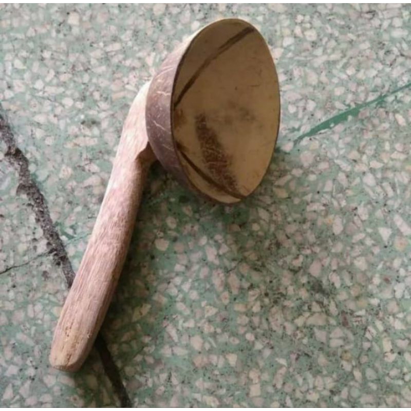 Centong nasi batok kelapa / centong nasi ampera / sendok nasi batok
