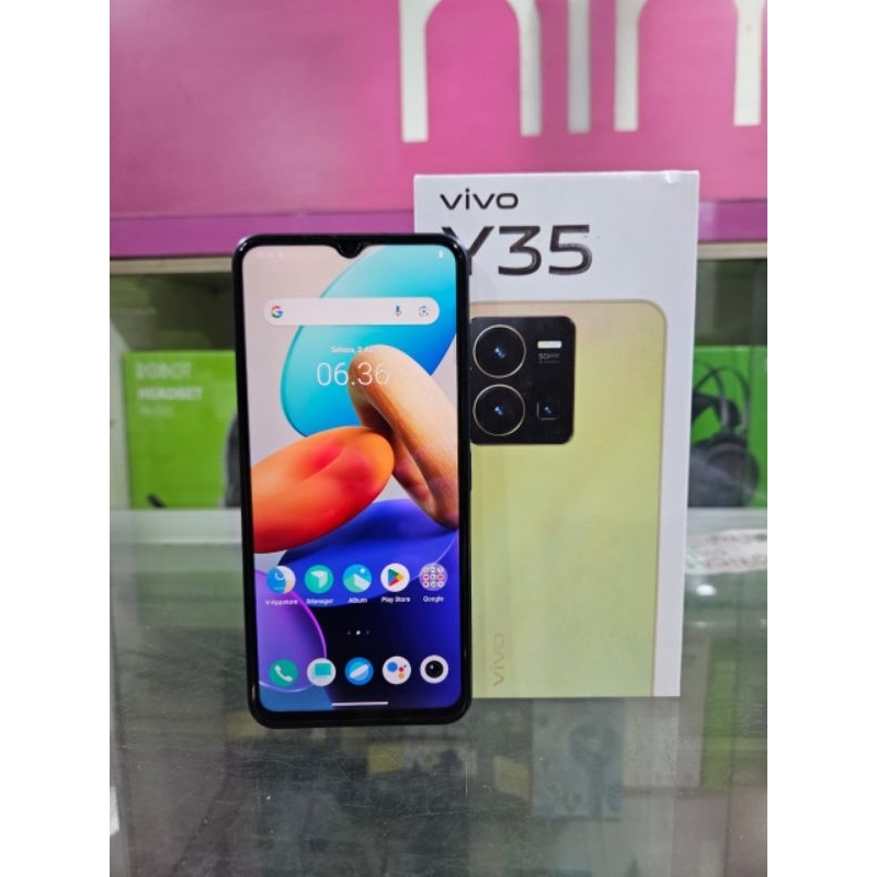 VIVO Y35 8/128 FULLSET (SECOND)