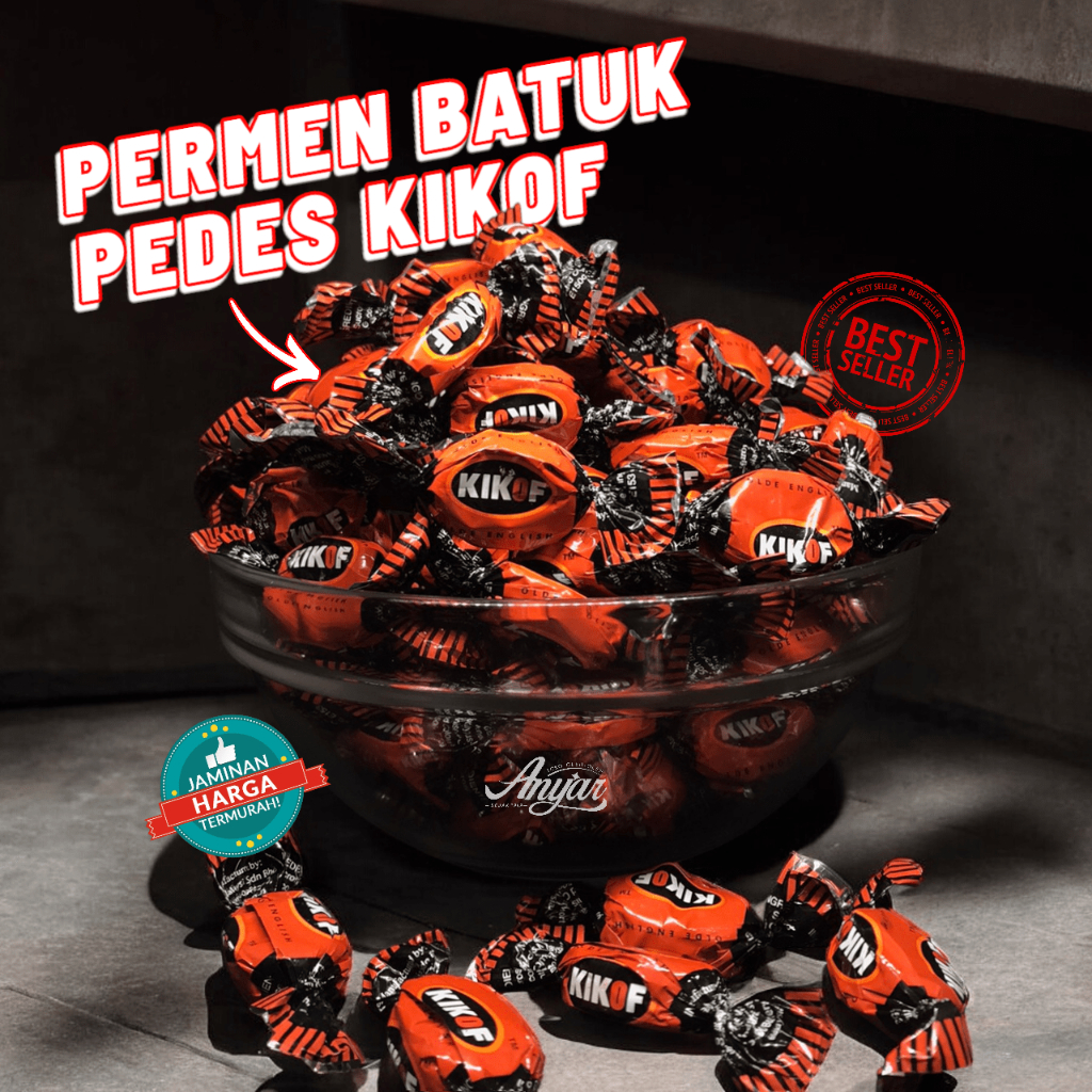 

PERMEN KIKOF / PERMEN BATUK / PERMEN PEDAS KIKOF