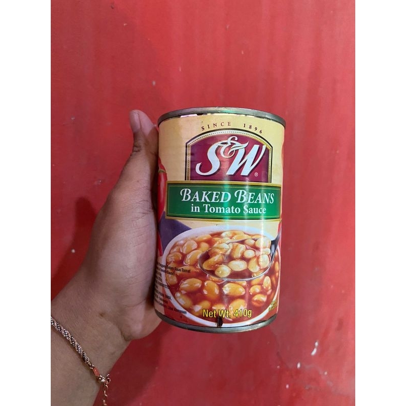 

Sw baked beans tomate sause 410gr