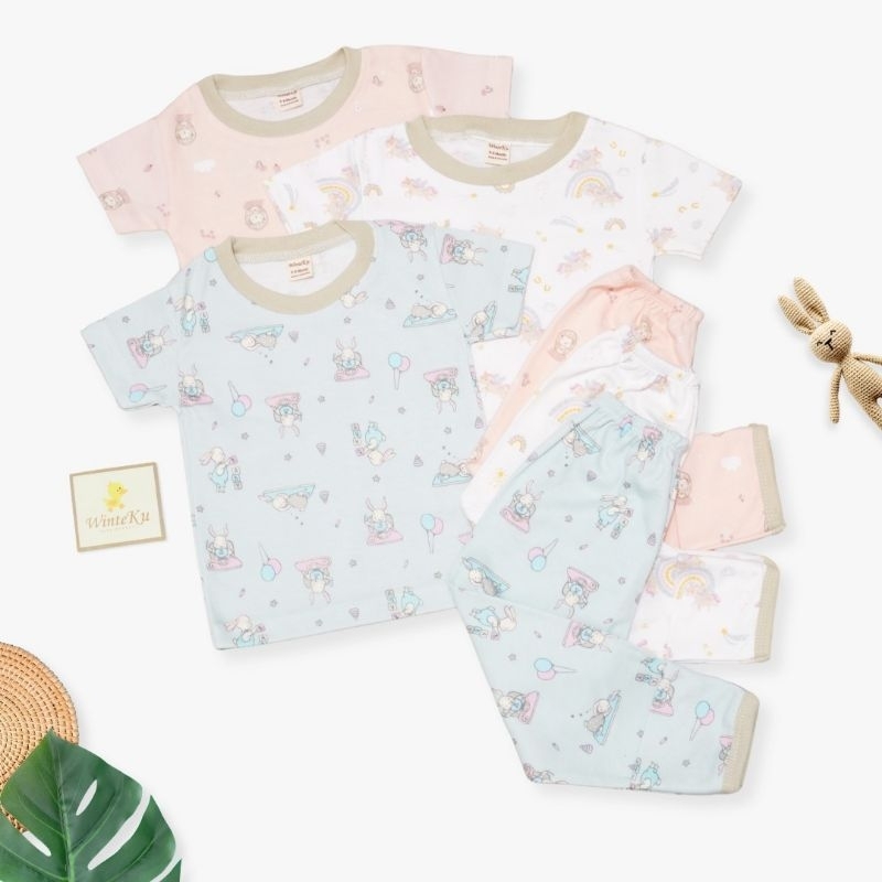Winteku Setelan Oblong Celine Setelan Piyama bayi winteku Setelan winteku