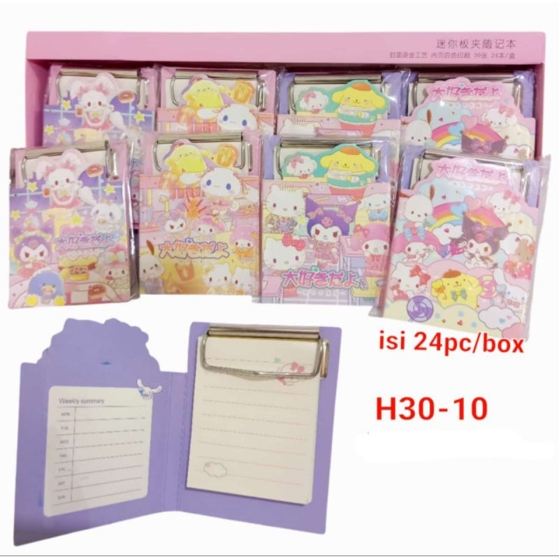 

ATK NOTES KARAKTER SANRIO (H30-10)