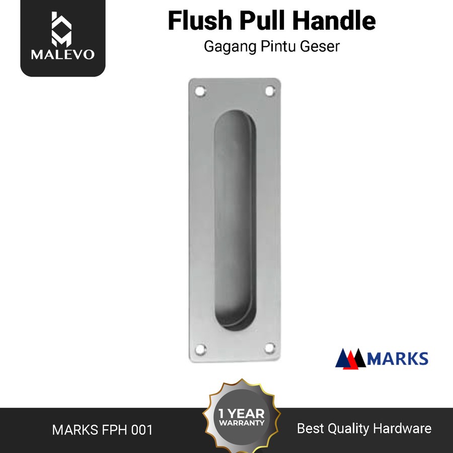 Handle Tanam Tarik Pintu Geser MARKS Flush Pull Handle – FPH 001