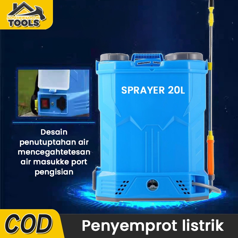 Penyemprot Pertanian Kapasitas Besar 20L / Penyemprot Ransel Elektrik / Penyemprot Pupuk Pertanian E