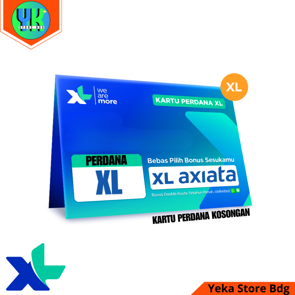 KARTU PERDANA KUOTA XL NASIONAL SEGEL BULANAN DAN MINGGUAN