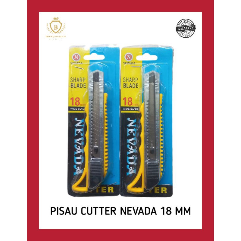 

Pisau Cutter / Sharp Blade NEVADA 18 MM