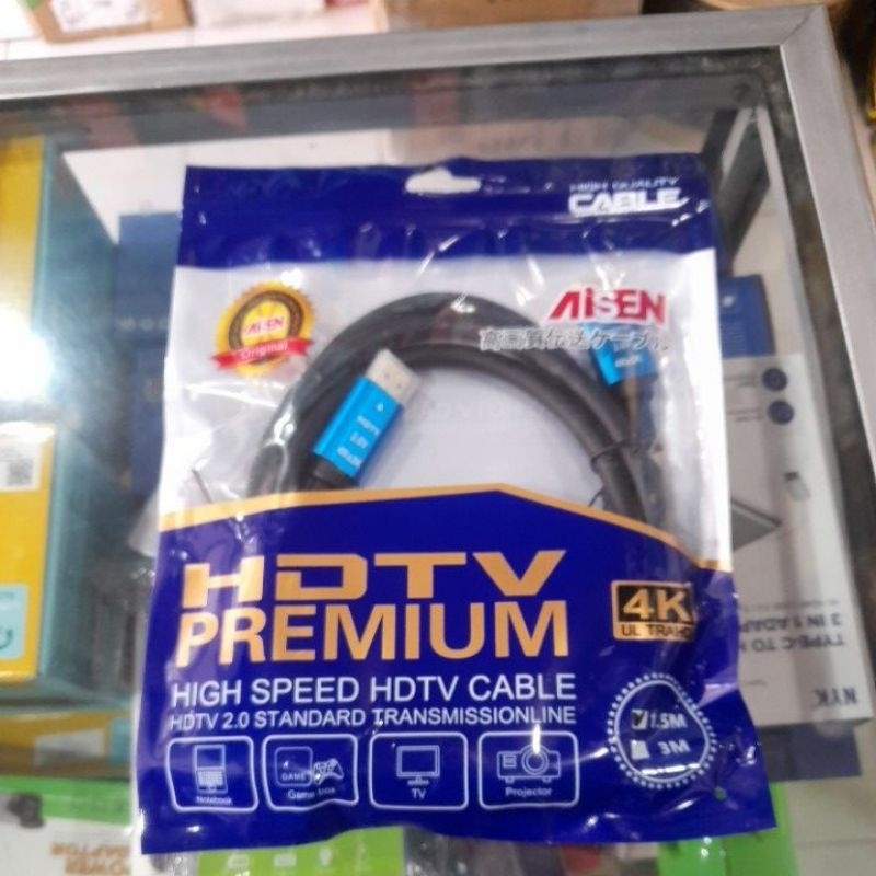 KABEL HDMI 1,5M 4K AISEN