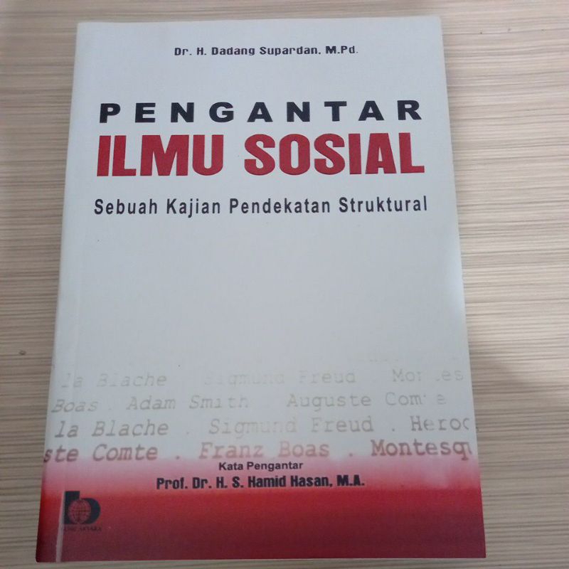PENGANTAR ILMU SOSIAL BY.DADANG SUPARDAN.M.PD