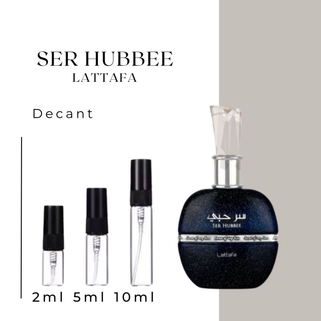 Decant 2ml 5ml 10ml SER HUBBEE Lattafa