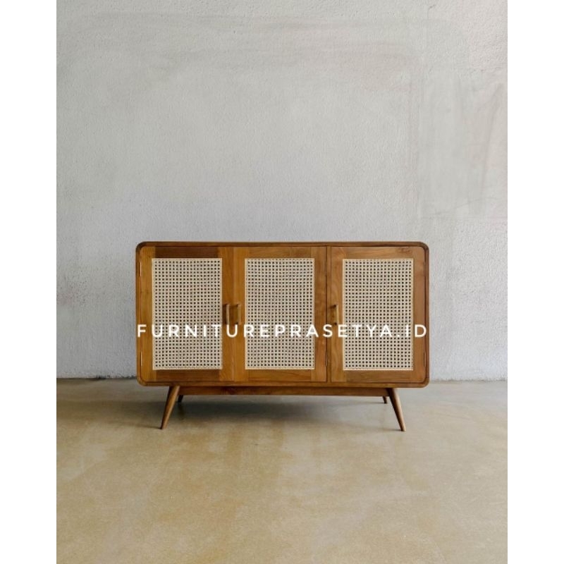 Bufet Minimalis Kayu Jati Asli Jepara